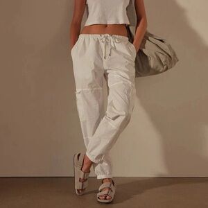 James Perse Drawstring Cargo Jogger Pants